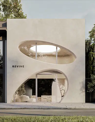 Imagem da faixada da clínica